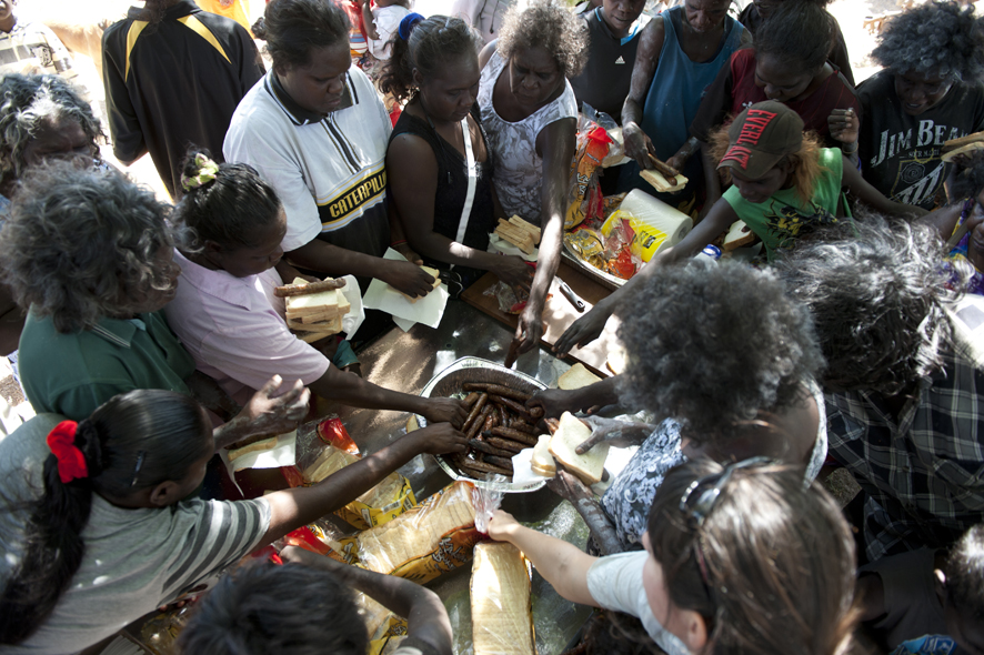 Aboriginal bones are returned to their homeland after being stolen 50 years ago, and a traditional ceremony is held to mark the occasion in Oenpelli, NT, July 2011.